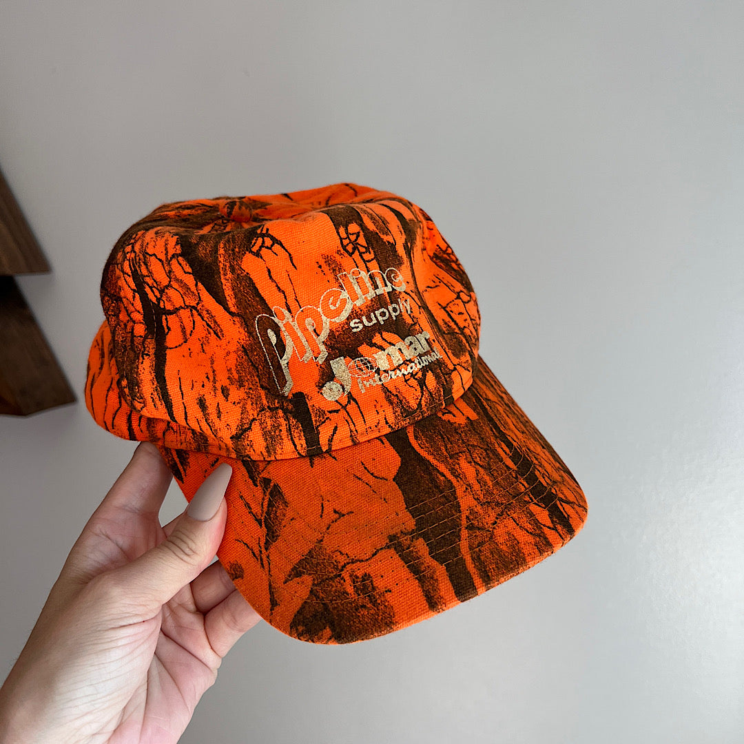 Blaze orange camo hunting hats online