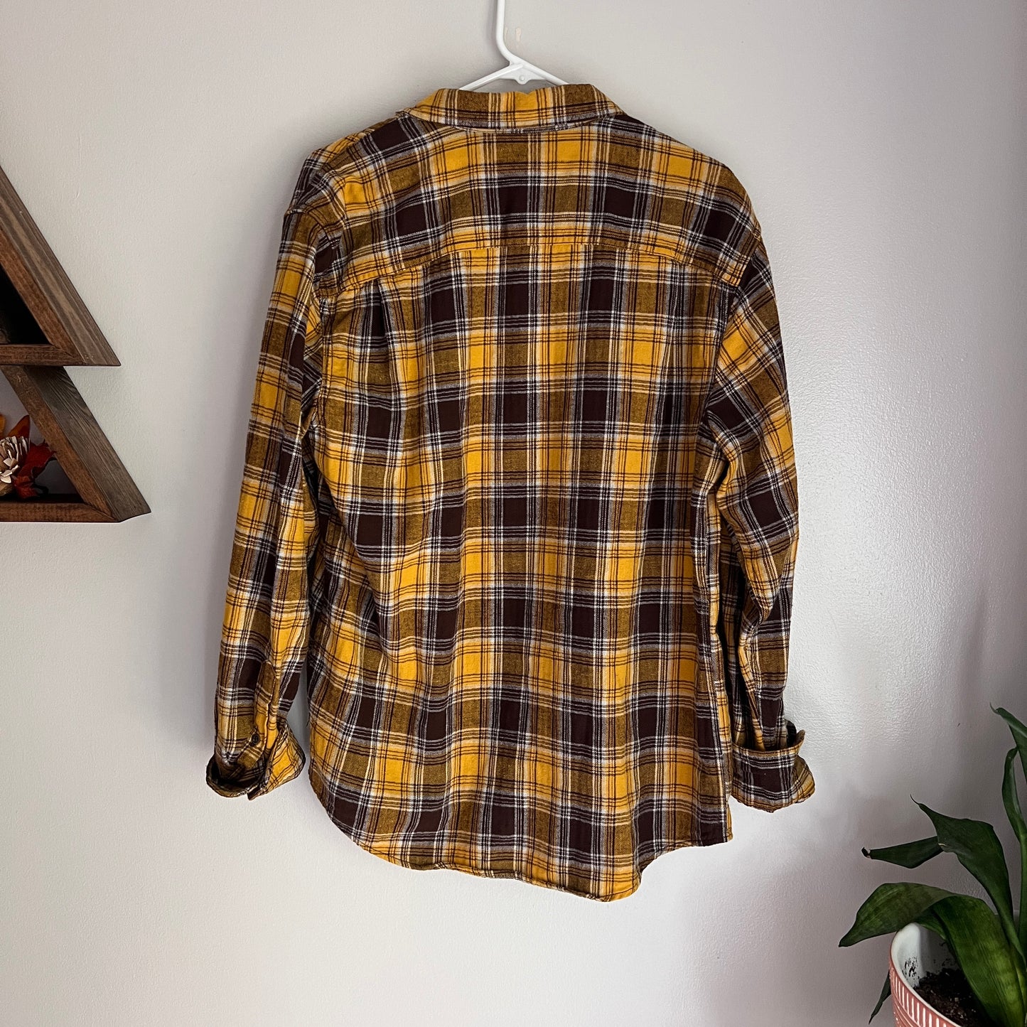 Yellow & Brown Flannel