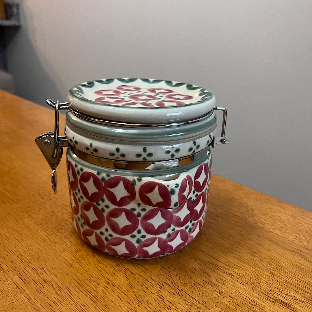 Vintage Ceramic Coffee Canister