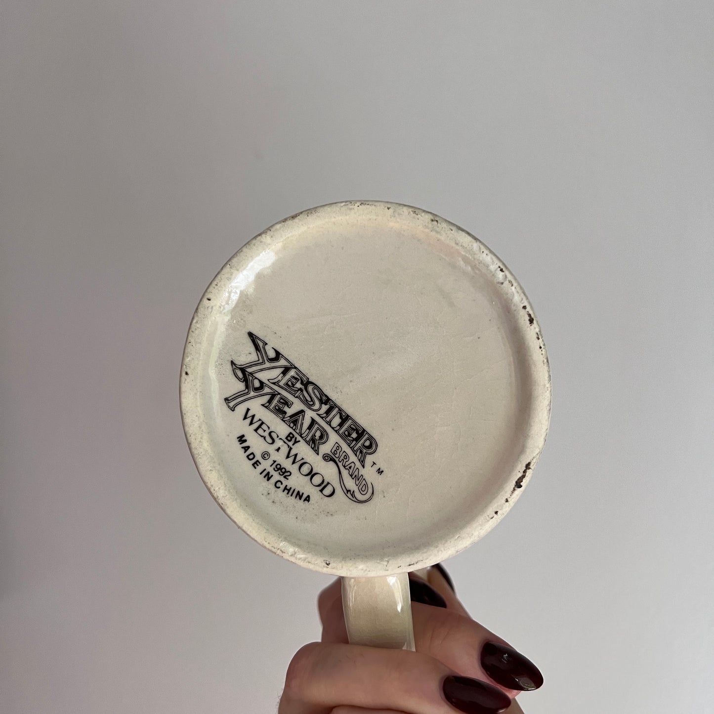 Vintage '92 Yesteryear Ever-Fresh Coffee Mug