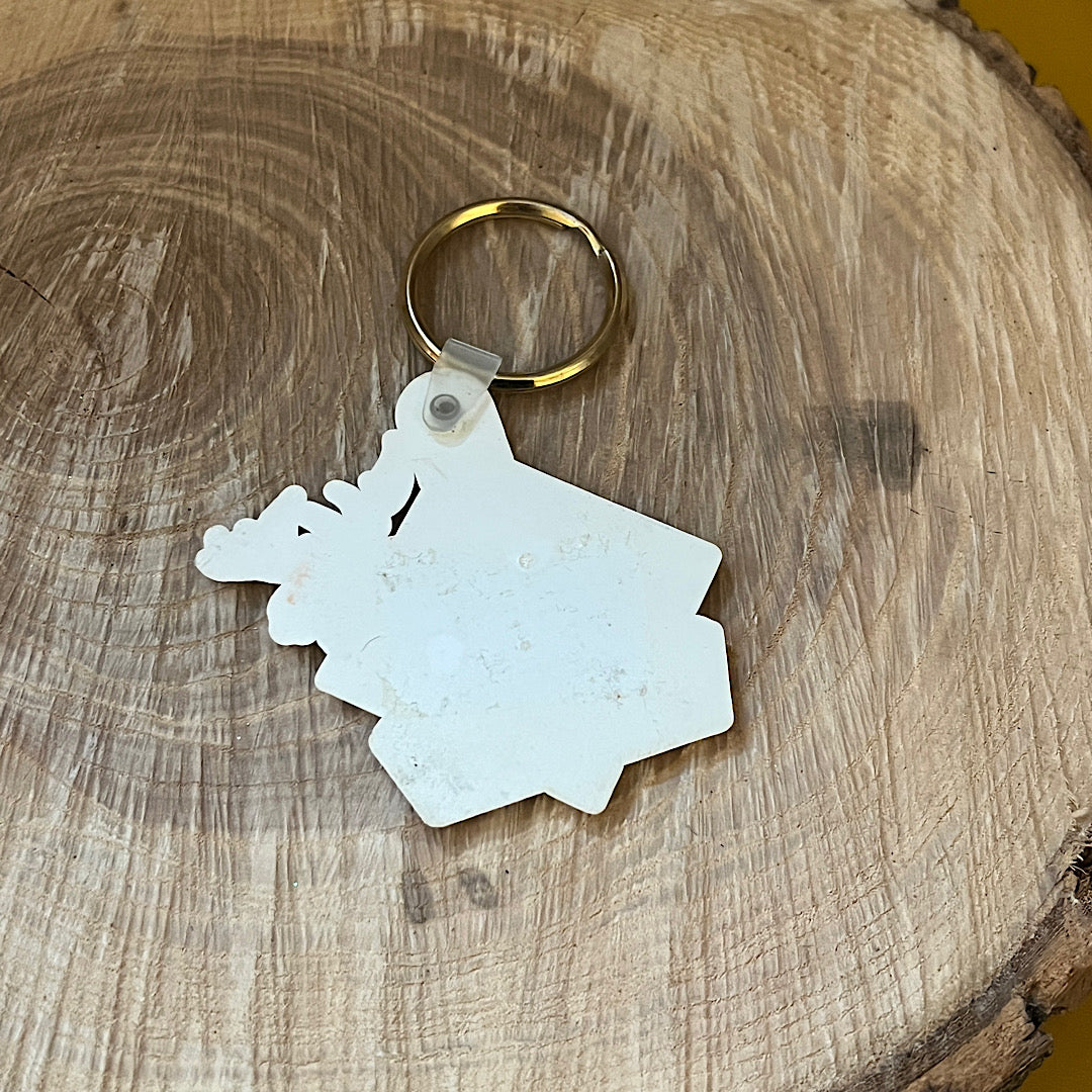Vintage Minnesota Moose Keychain