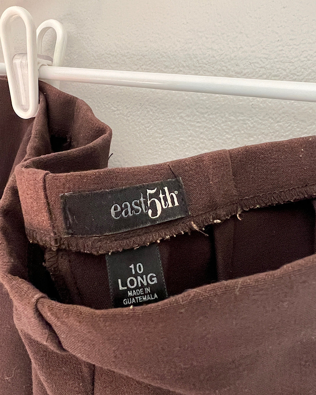Vintage High Waisted Brown Trouser Pant