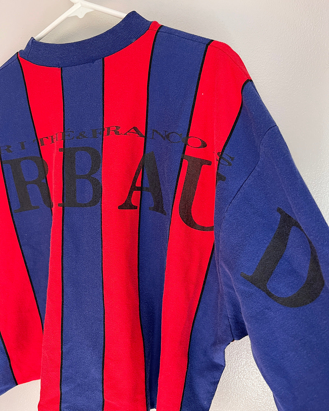 Vintage MF Girbaud Graphic Striped Long Sleeve
