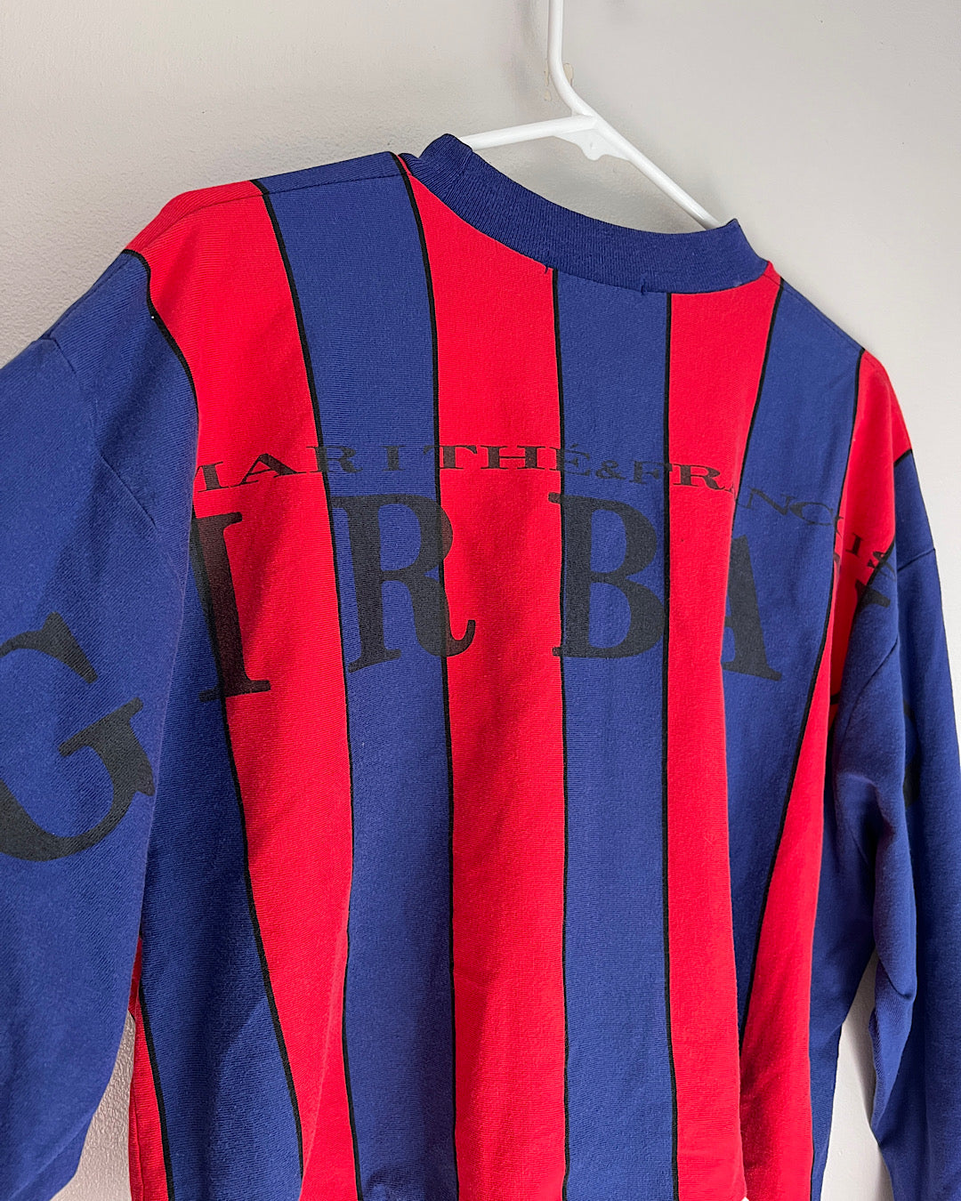 Vintage MF Girbaud Graphic Striped Long Sleeve