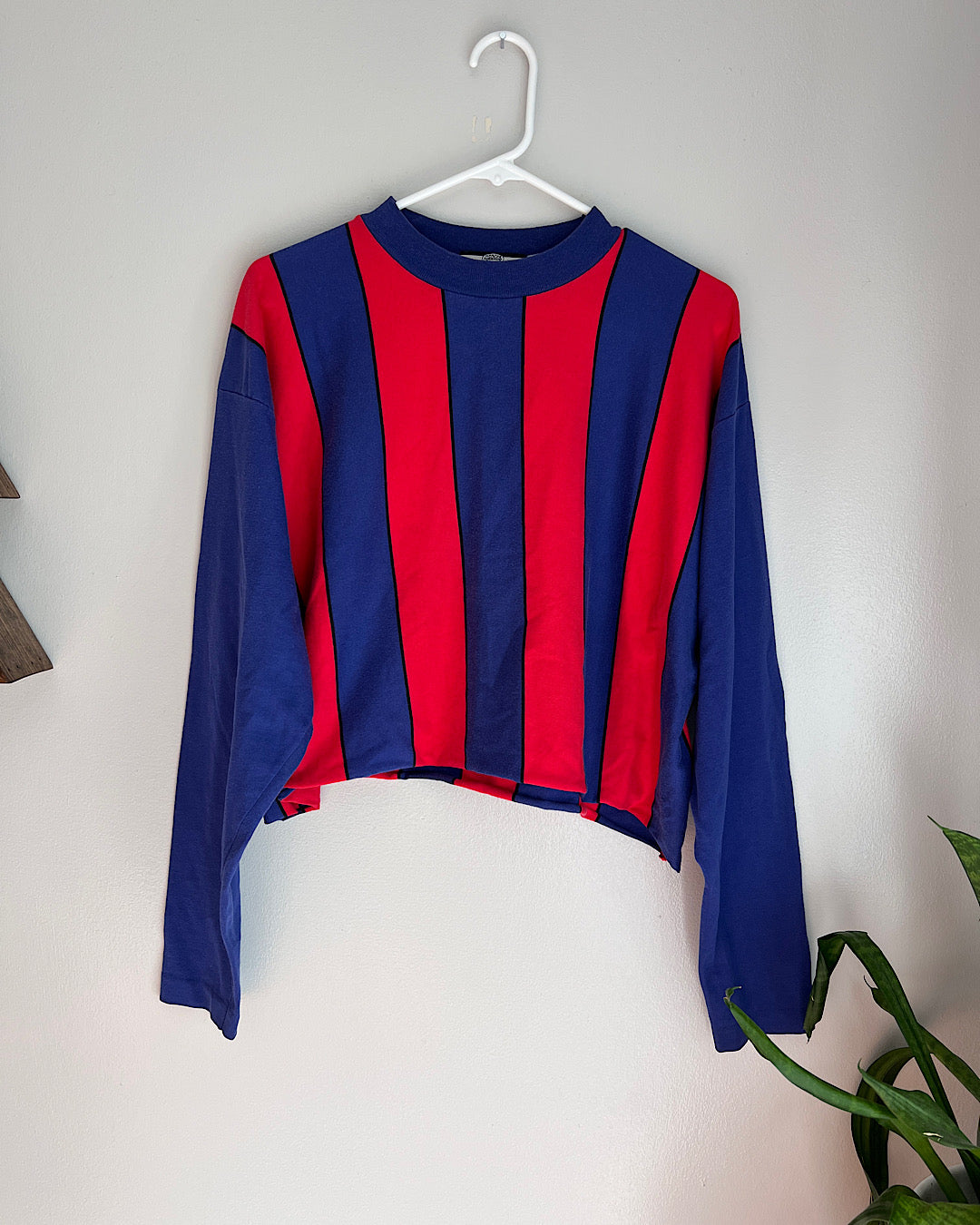 Vintage MF Girbaud Graphic Striped Long Sleeve