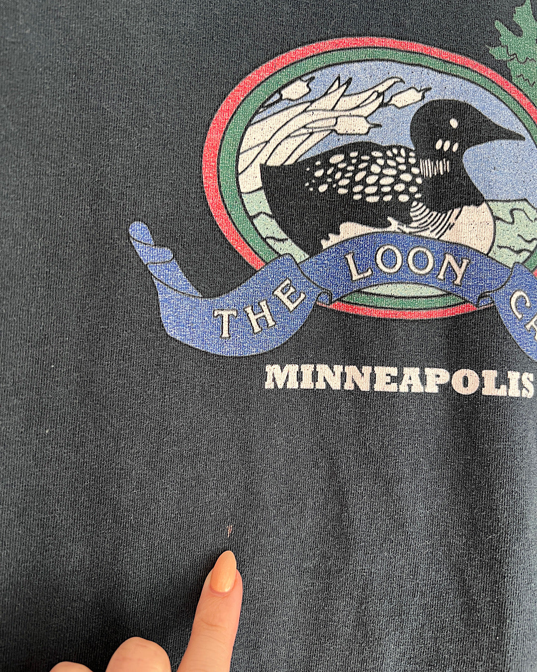 Vintage The Loon Cafe Minneapolis T-Shirt