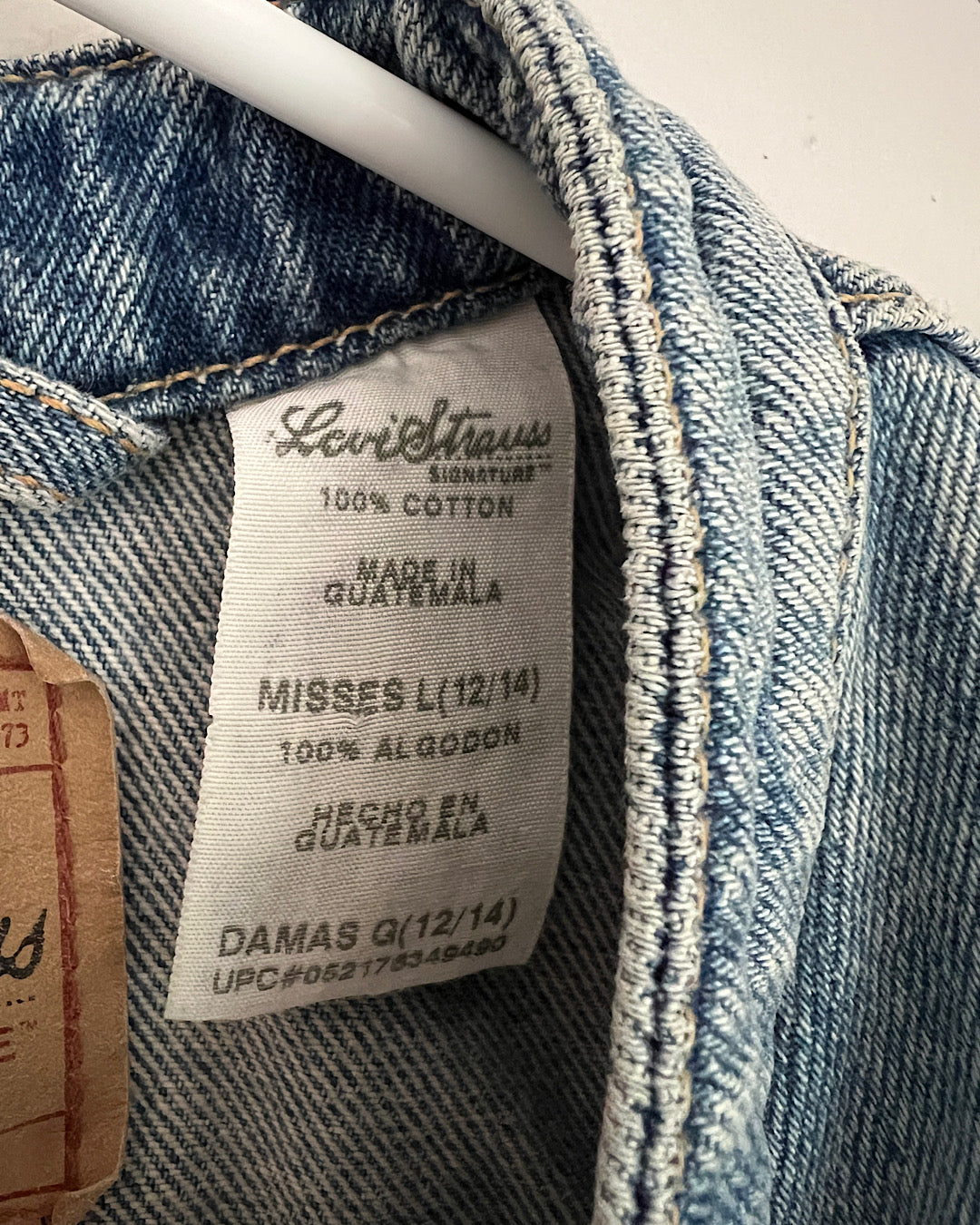 Vintage Levi Strauss Signature Denim Vest
