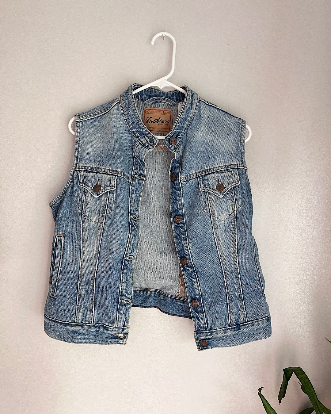 Vintage Levi Strauss Signature Denim Vest