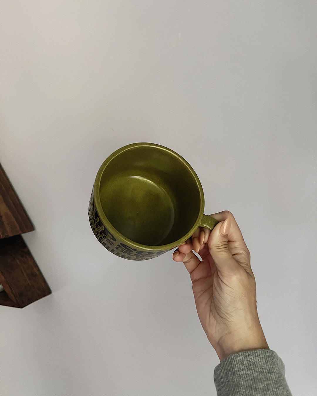 Vintage Soup and Crackers Mug
