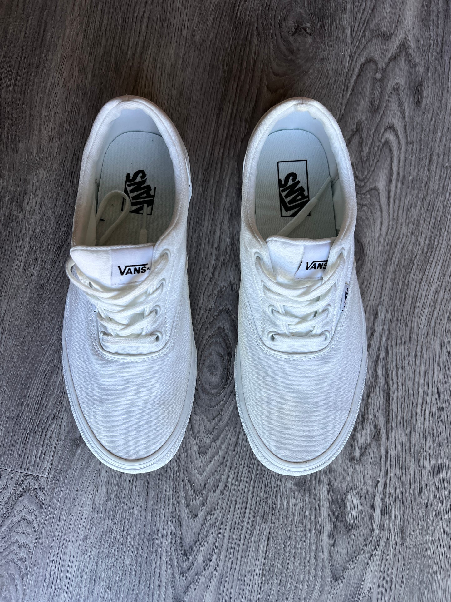 Vans Authentic All White (men's 8.5, women's 10)