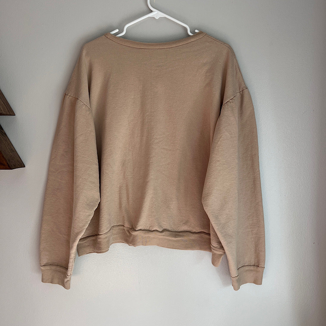 Yosemite Embroidered Cropped Crewneck