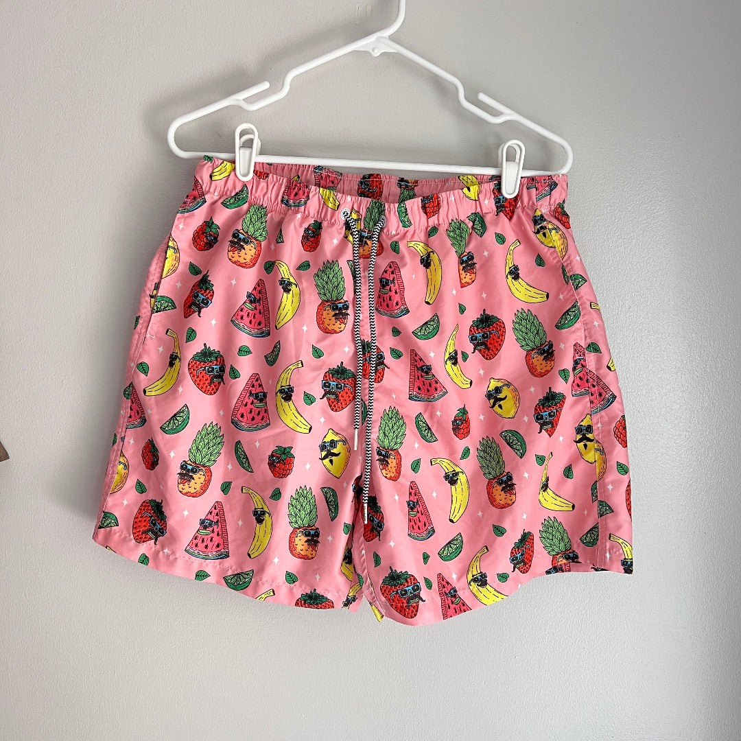 Men's Boardies Fruit Swim Trunks