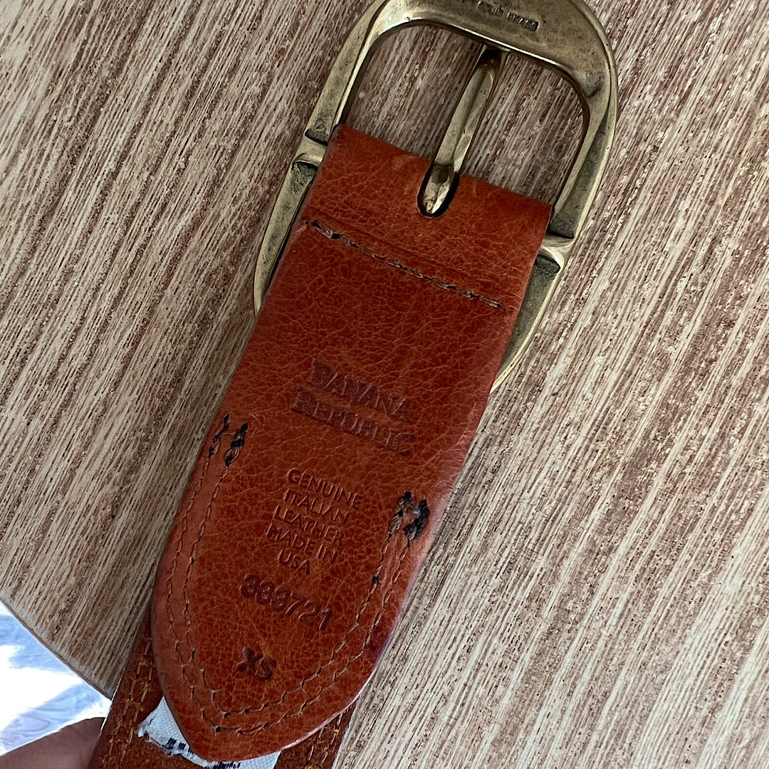 Genuine Italian Leather Belt