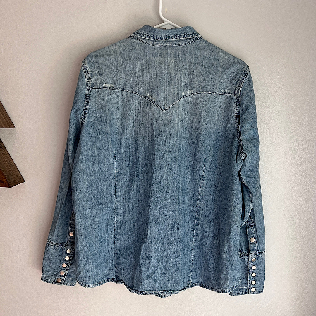 Stetson Denim Button Up
