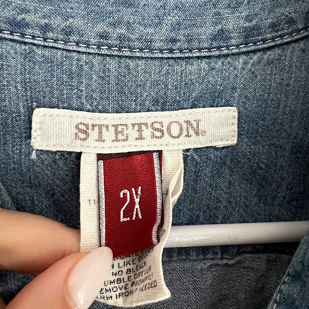 Stetson Denim Button Up