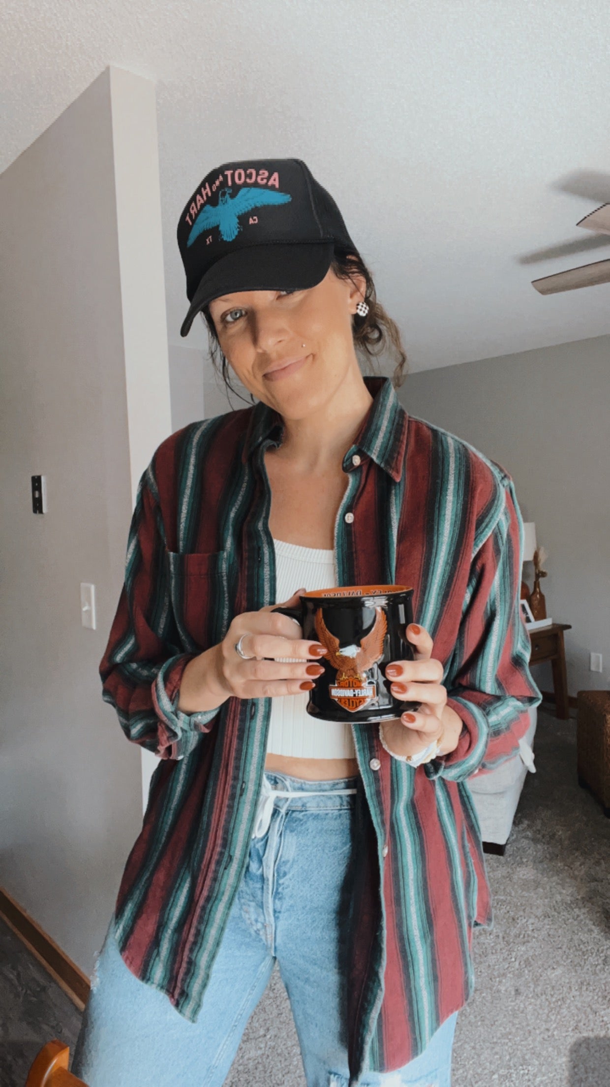 Vintage Striped Flannel