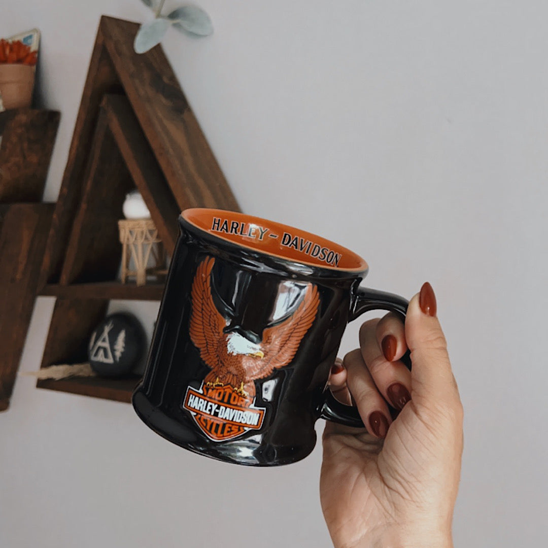 Harley Davidson Eagle Mug