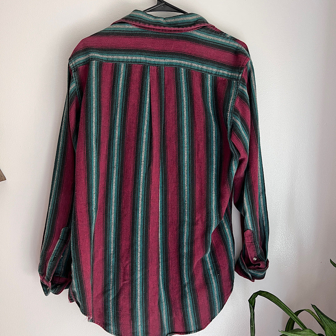 Vintage Striped Flannel