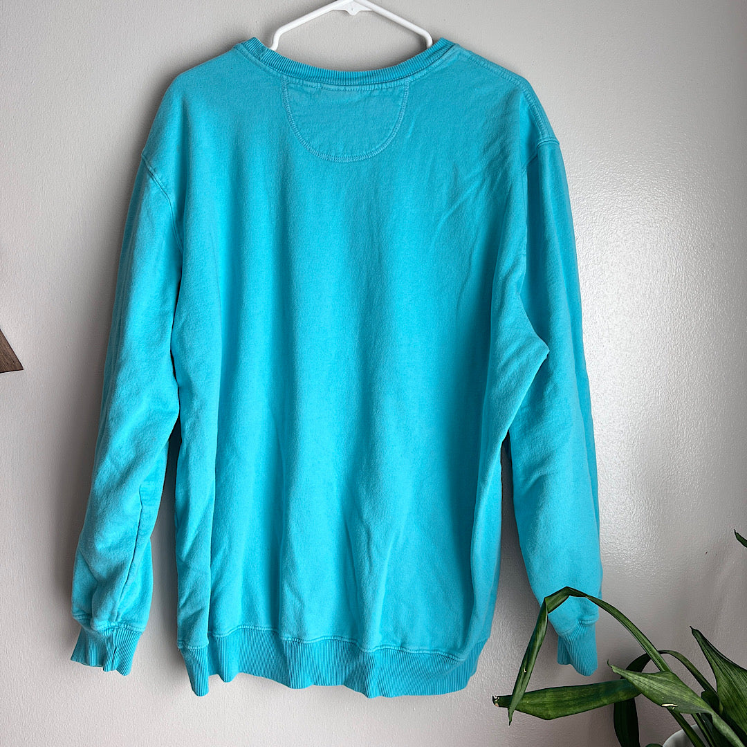 Vintage Teal Crewneck Sweatshirt
