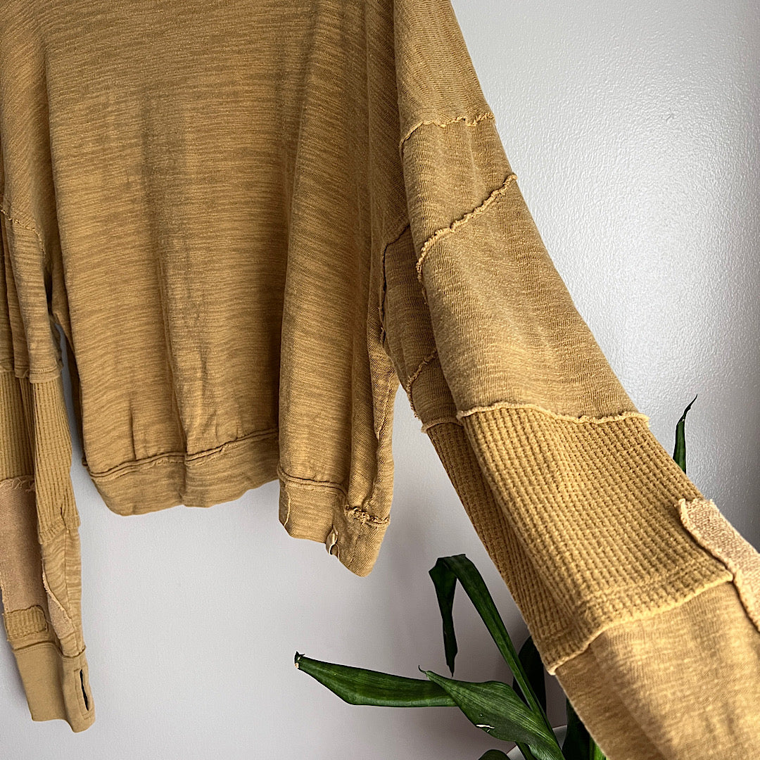 We The Free Patch Long Sleeve Top