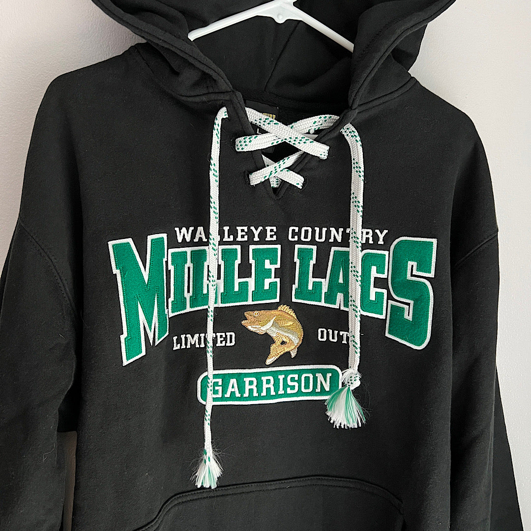 Minnesota Mille Lacs Embroidered Hoodie