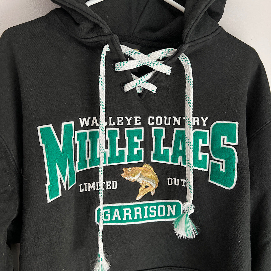 Minnesota Mille Lacs Embroidered Hoodie