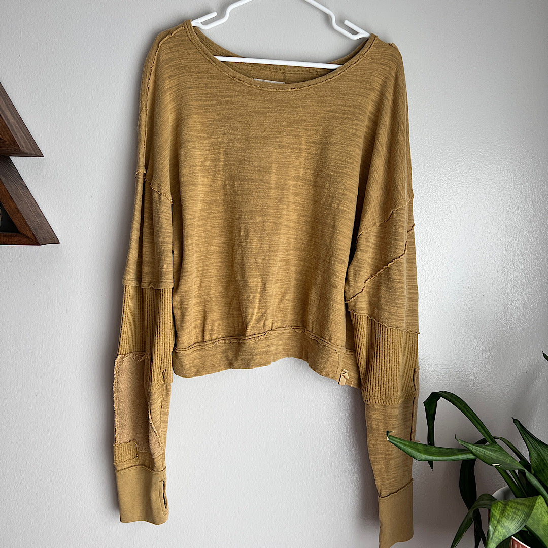 We The Free Patch Long Sleeve Top