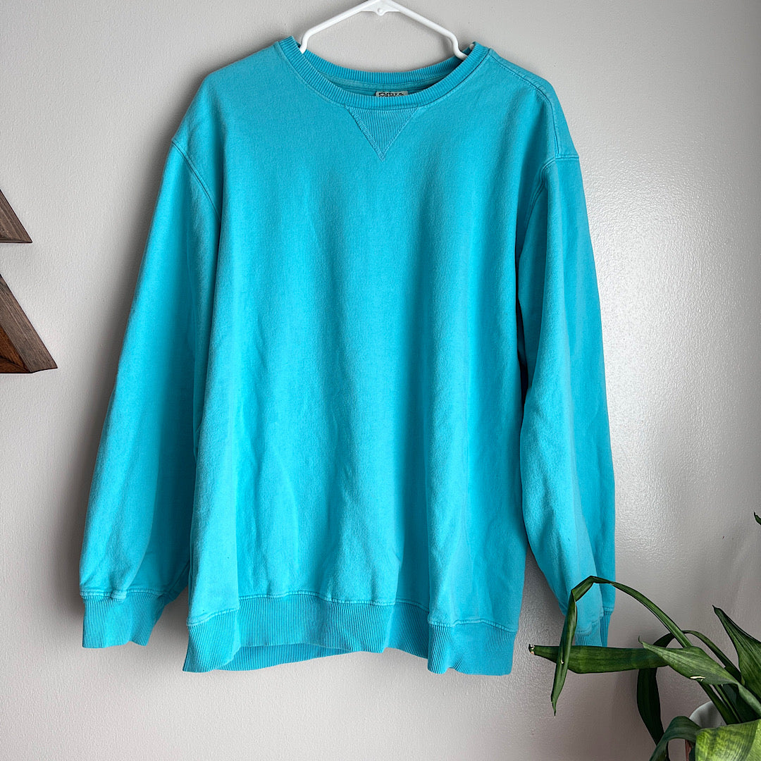 Vintage Teal Crewneck Sweatshirt