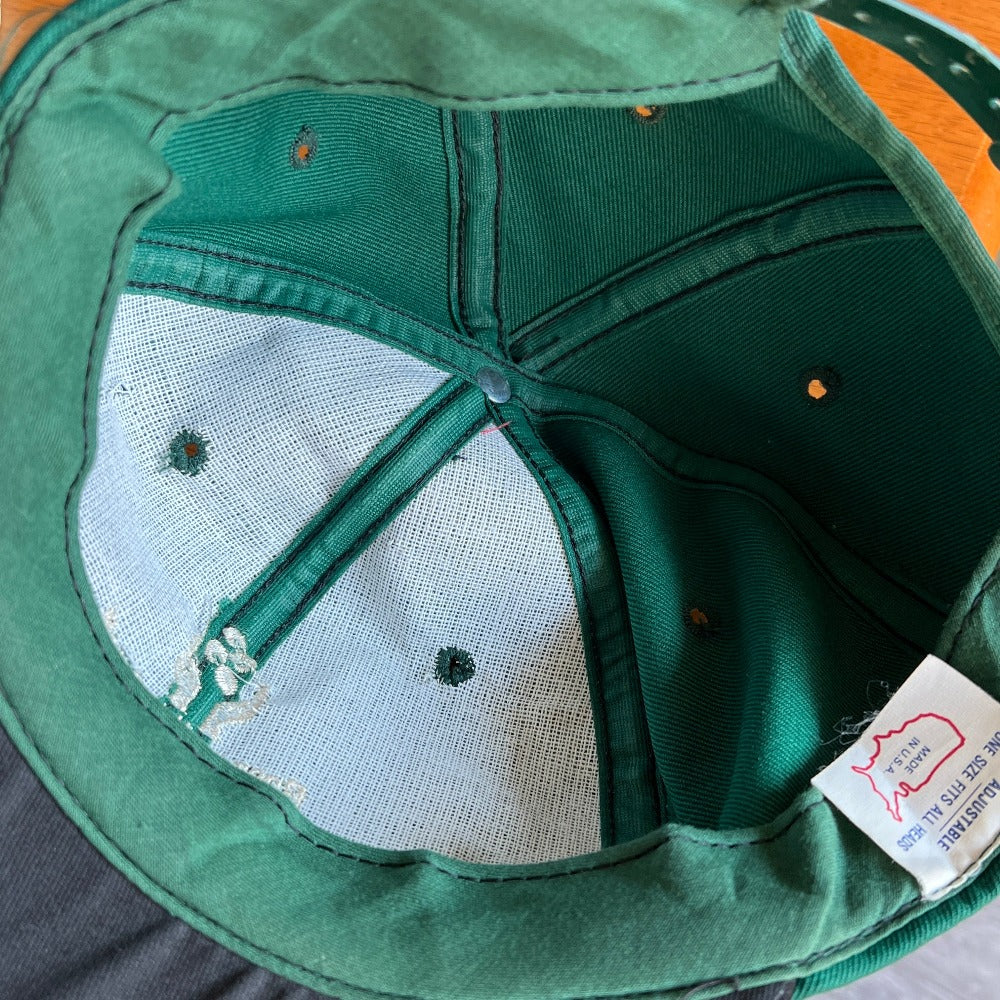 Vintage Responsible Care Suede Brim Snapback Hat