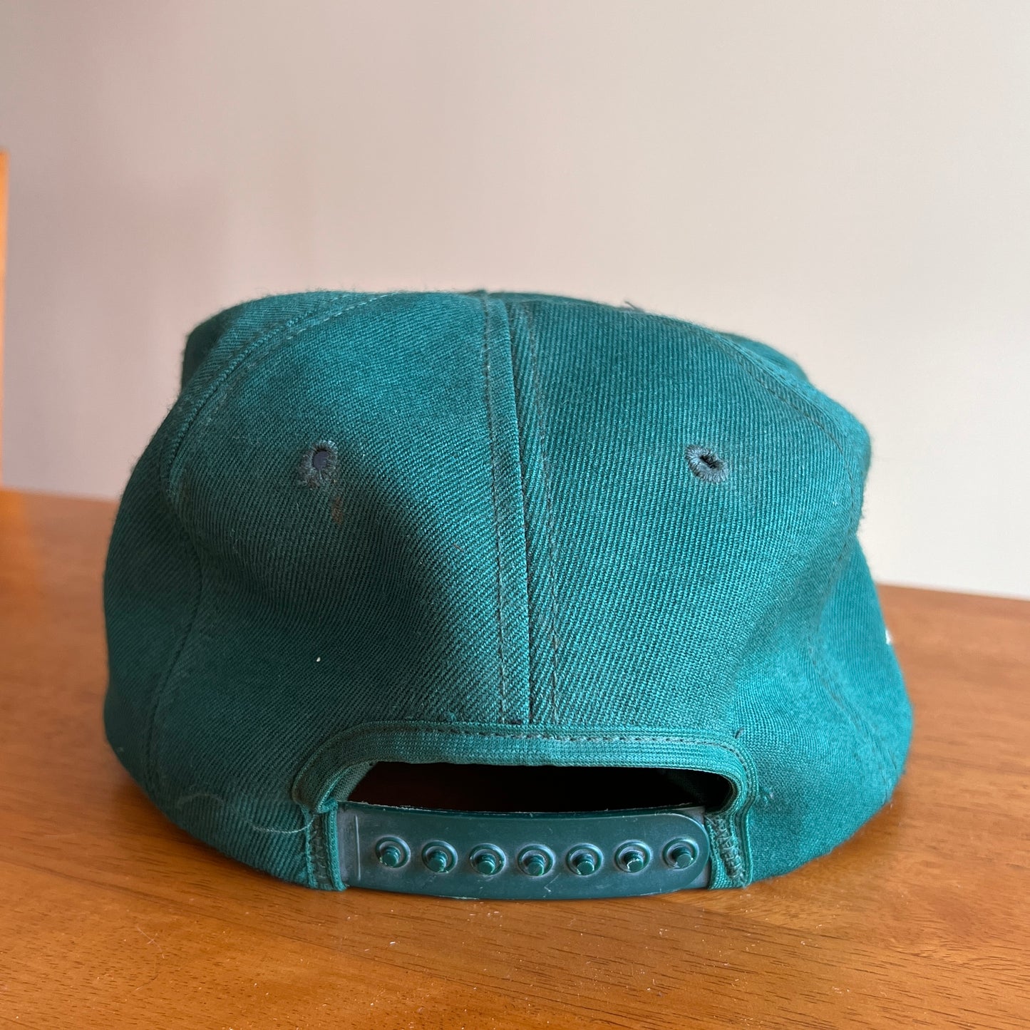 Vintage Responsible Care Suede Brim Snapback Hat