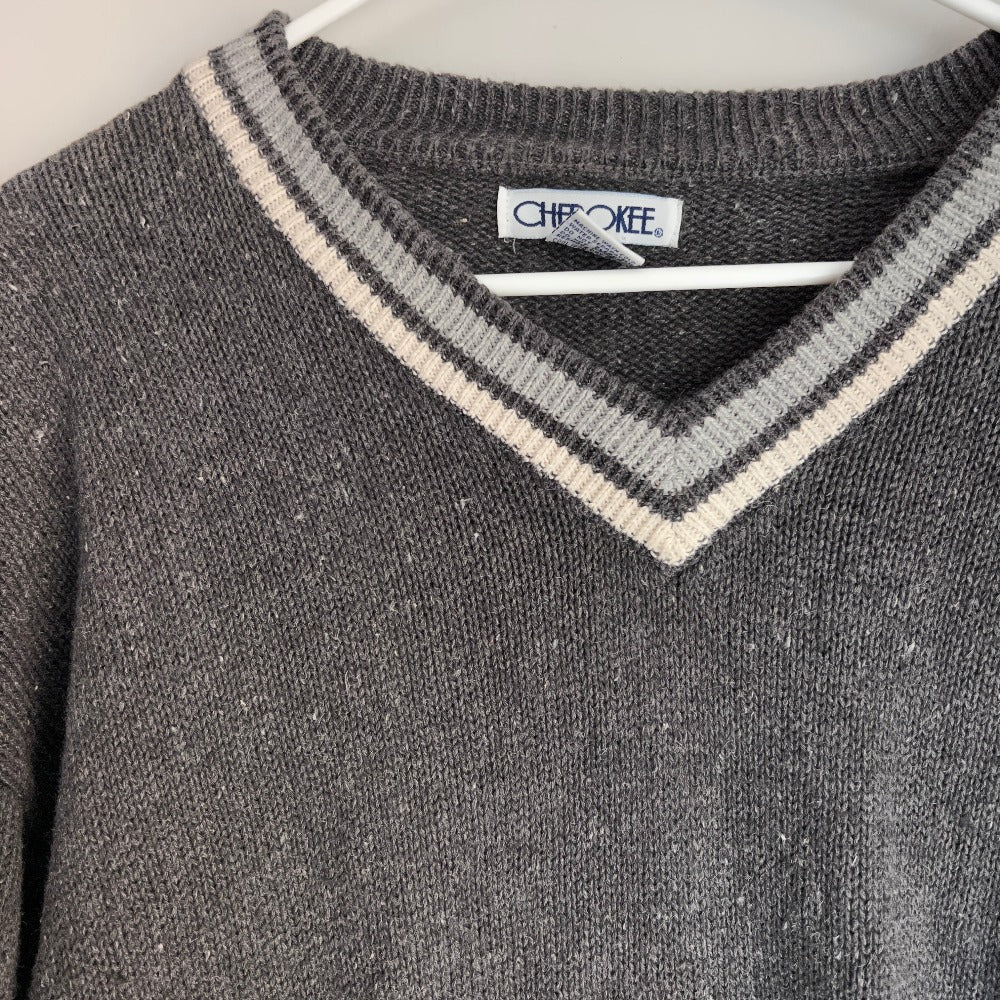 '90s Vintage Cherokee V-Neck Sweater