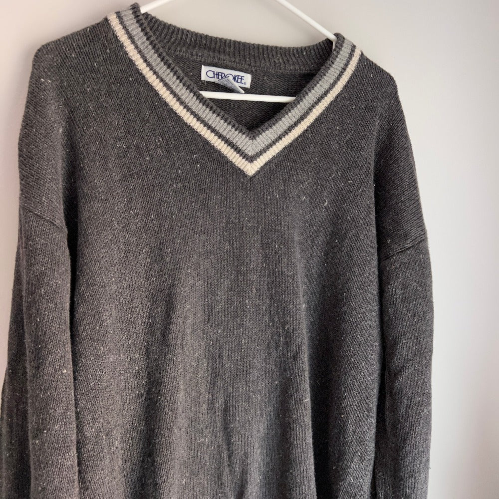 '90s Vintage Cherokee V-Neck Sweater
