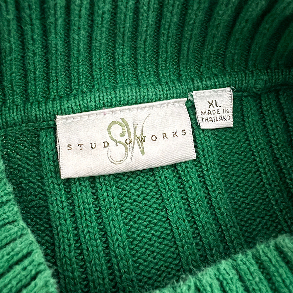 Vintage Studio Works Mock Neck Sweater