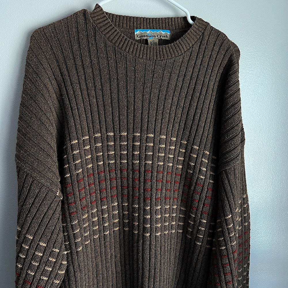 Vintage Minimal Stripe Sweater