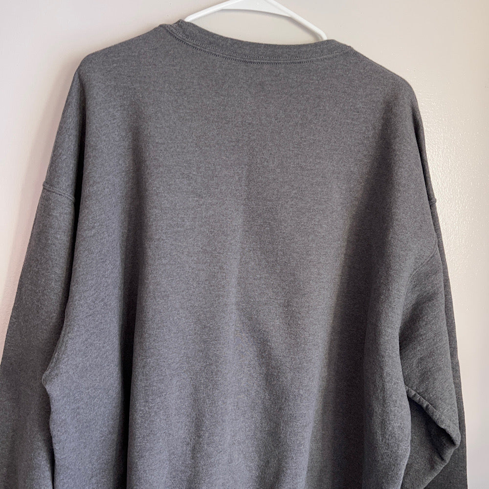 Blank Gray Crewneck Sweatshirt