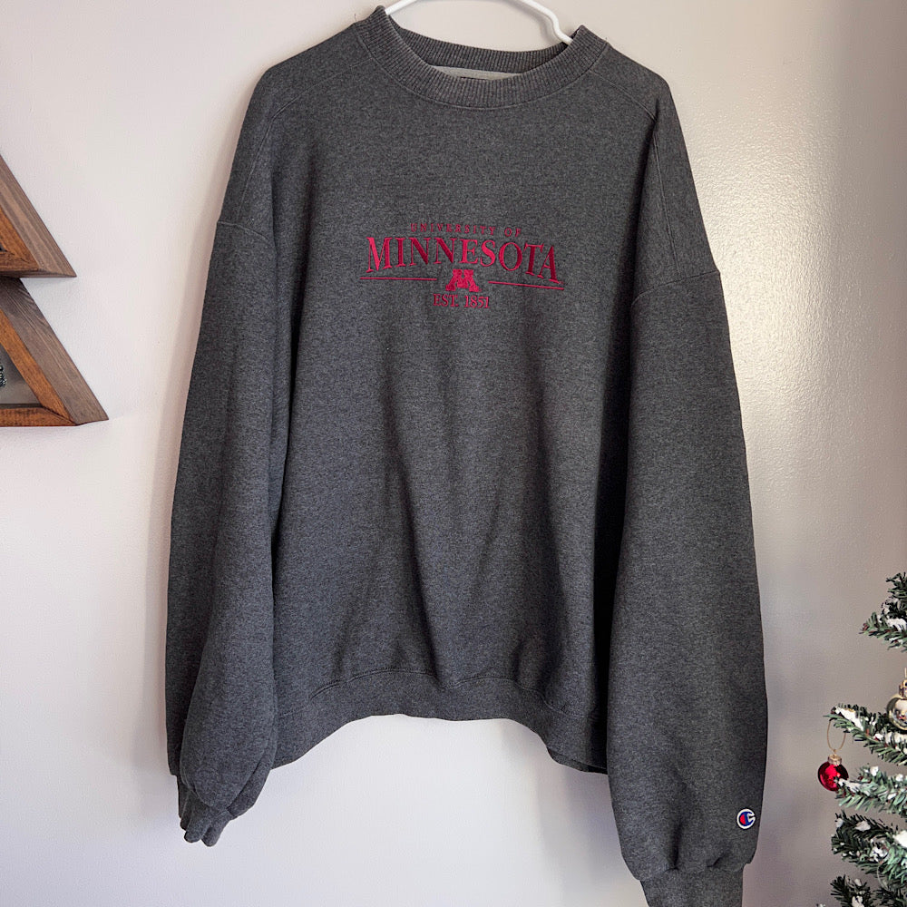 Vintage University of Minnesota Embroidered Crewneck