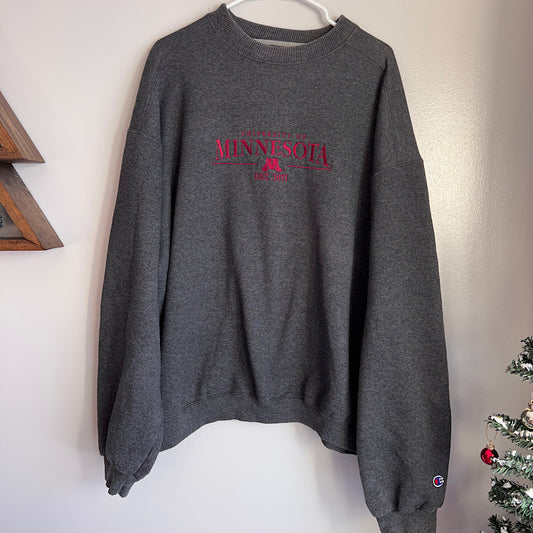 Vintage University of Minnesota Embroidered Crewneck