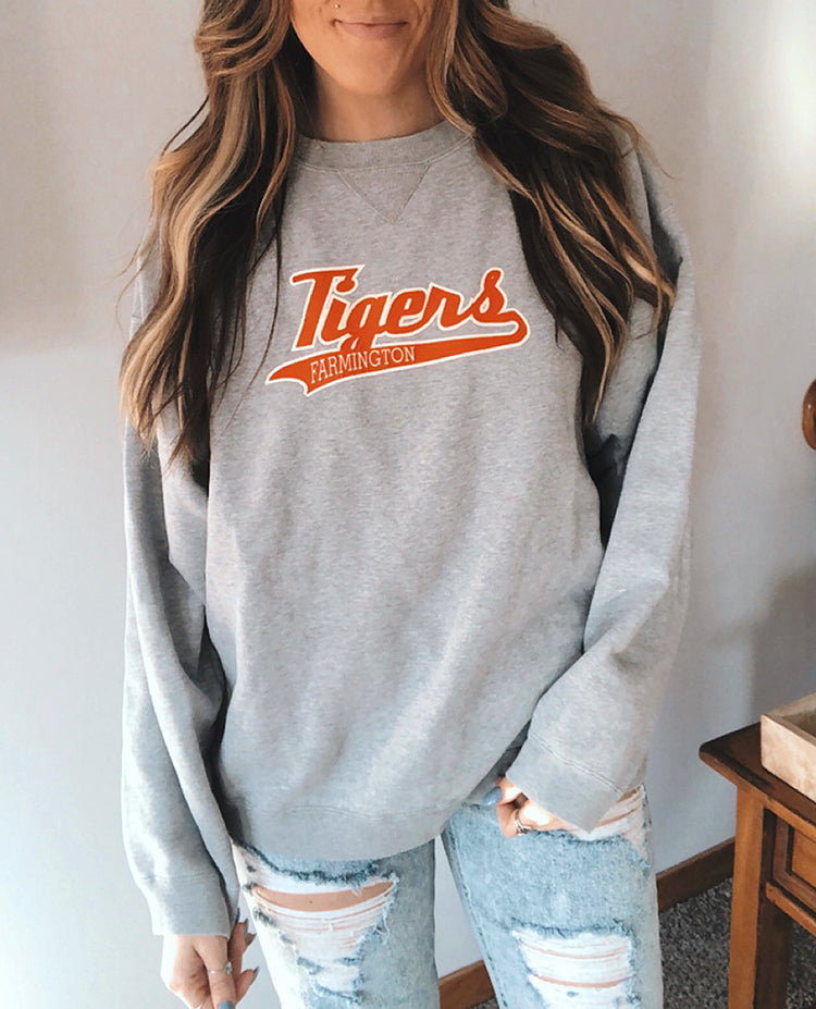Vintage Tigers Crewneck Sweatshirt