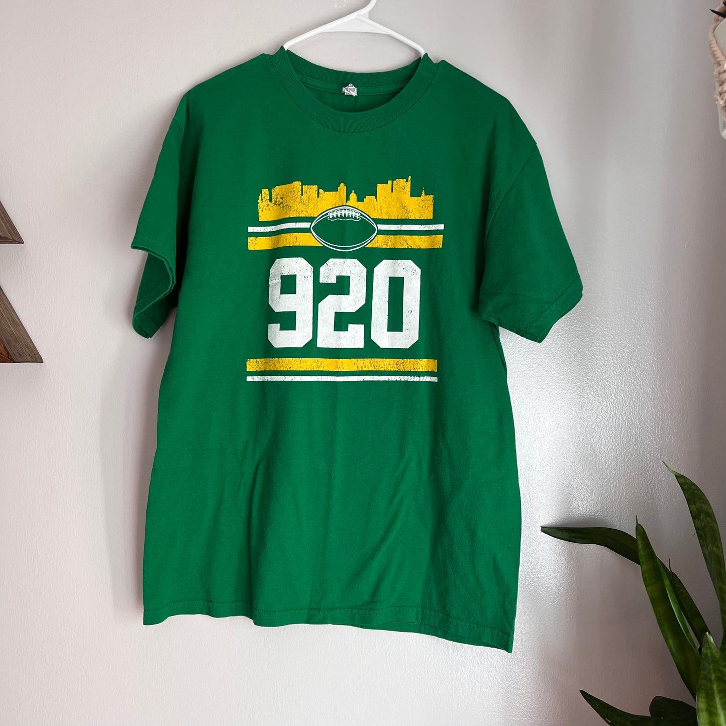 Vintage 920 Area Code Green Bay T-Shirt