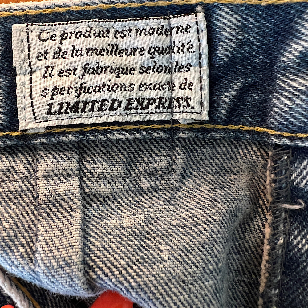 Vintage Limited Express acid wash Skirt