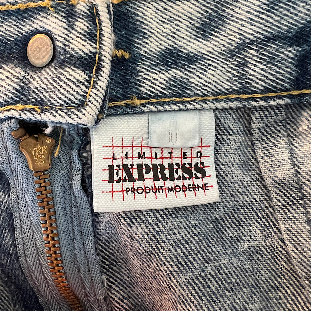 Vintage Limited Express acid wash Skirt