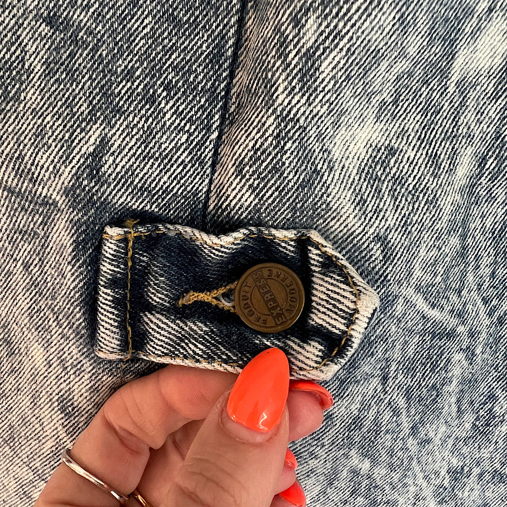Vintage Limited Express acid wash Skirt