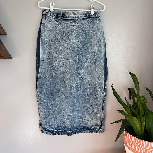 Vintage Limited Express acid wash Skirt
