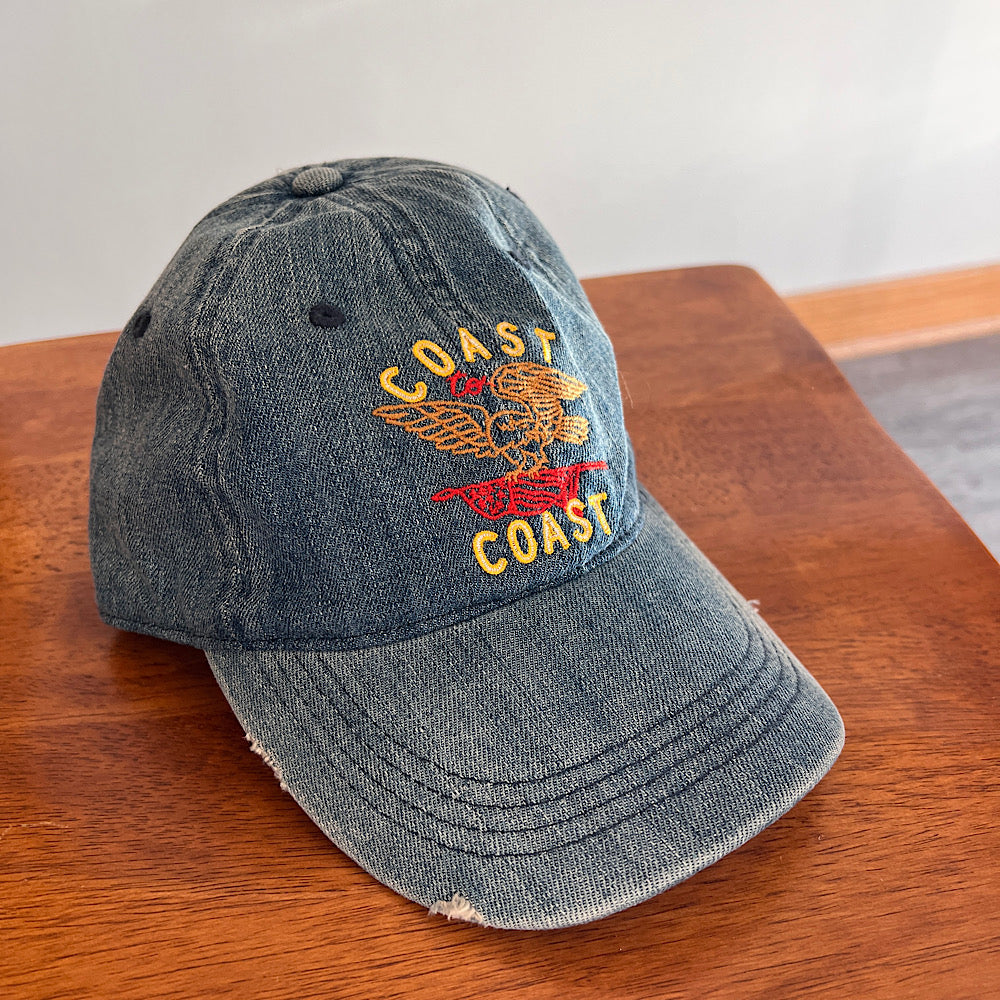 Coast to Coast Embroidered Denim Hat