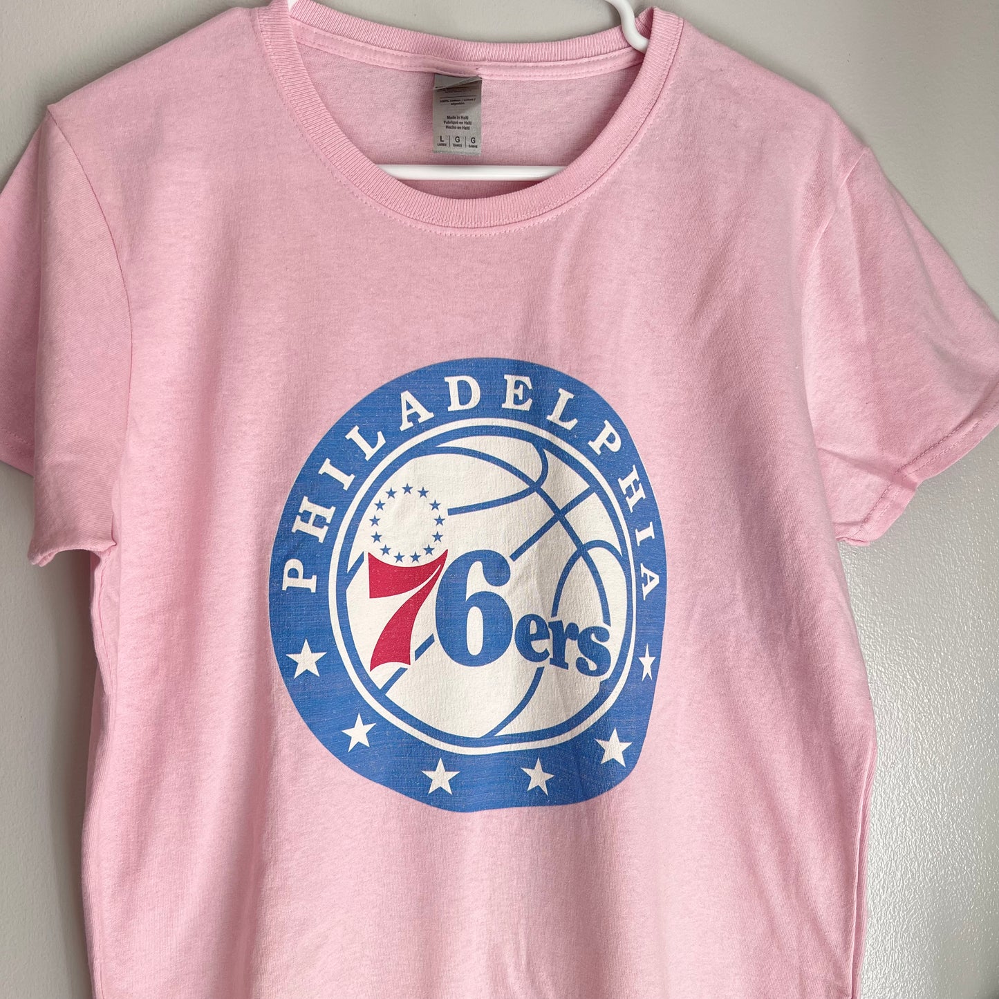 Philadephia 76ers Logo Tee T-Shirt