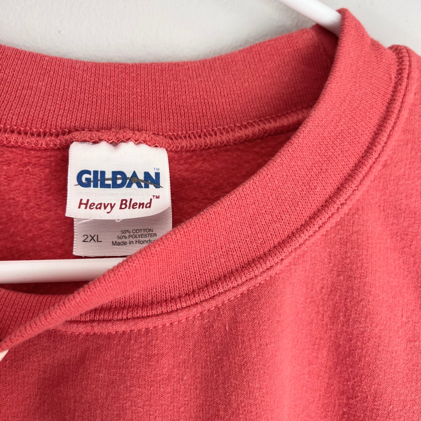 Vintage Light Red Crewneck Sweatshirt