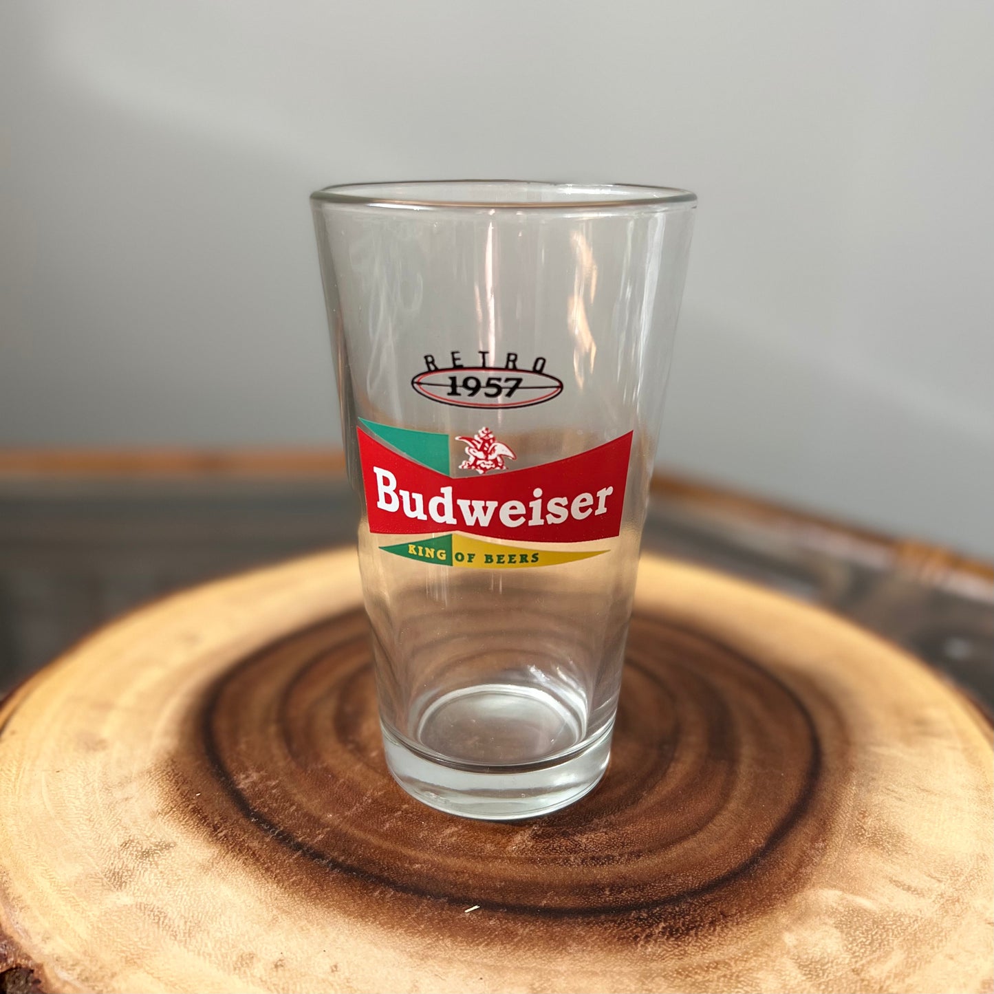 Budweiser Vintage Pint Glass