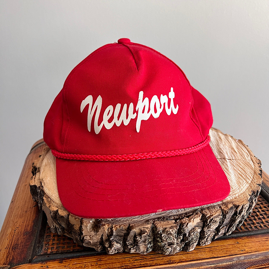 Vintage Newport Rope Hat