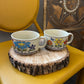 Vintage Floral Mugs (set of 2)