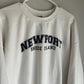 Newport Rhode Island White Crewneck Sweatshirt